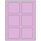 3.25" x 3"  Sheet Label