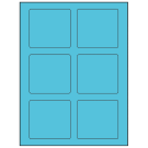 3.25" x 3"  Sheet Label