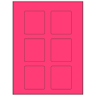 2.5" x 2.75"  Sheet Label