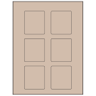 2.5" x 2.75"  Sheet Label