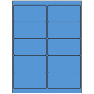 4" x 2"  Sheet Label