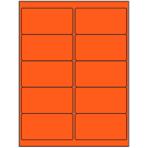 4" x 2"  Sheet Label