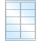 4" x 2"  Sheet Label