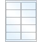 4" x 2"  Sheet Label