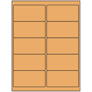 4" x 2"  Sheet Label