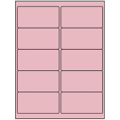 4" x 2"  Sheet Label