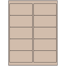 4" x 2"  Sheet Label