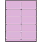 4" x 2"  Sheet Label