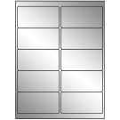 4" x 2"  Sheet Label