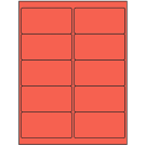 4" x 2"  Sheet Label