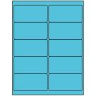 4" x 2"  Sheet Label