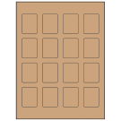 1.5" x 1.875"  Sheet Label