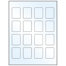 1.5" x 1.875"  Sheet Label