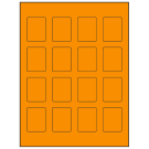 1.5" x 1.875"  Sheet Label