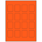 1.5" x 1.875"  Sheet Label