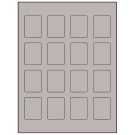 1.5" x 1.875"  Sheet Label