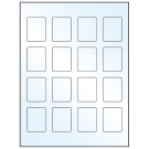 1.5" x 1.875"  Sheet Label