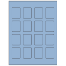 1.5" x 1.875"  Sheet Label