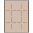 1.5" x 1.875"  Sheet Label