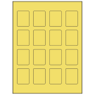 1.5" x 1.875"  Sheet Label