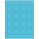 1.5" x 1.875"  Sheet Label