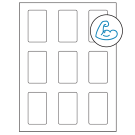 1.6562" x 2.75"  Sheet Label