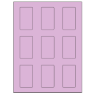 1.6562" x 2.75"  Sheet Label