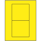 4.75" x 4.5"  Sheet Label