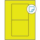 4.75" x 4.5"  Sheet Label