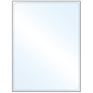 8.25" x 10.75"  Sheet Label