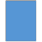 8.25" x 10.75"  Sheet Label