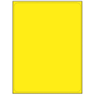 8.25" x 10.75"  Sheet Label