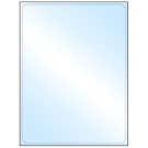 8.25" x 10.75"  Sheet Label