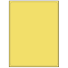 8.25" x 10.75"  Sheet Label