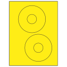 4.65" x 4.65"  Sheet Label