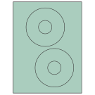 4.65" x 4.65"  Sheet Label