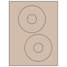 4.65" x 4.65"  Sheet Label