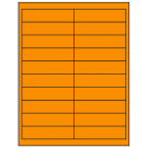 4" x 1"  Sheet Label