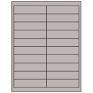 4" x 1"  Sheet Label