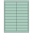 4" x 1"  Sheet Label