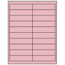 4" x 1"  Sheet Label