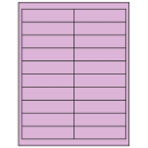 4" x 1"  Sheet Label