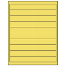 4" x 1"  Sheet Label