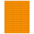 2.625" x 0.75"  Sheet Label