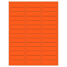 2.625" x 0.75"  Sheet Label