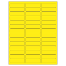 2.625" x 0.75"  Sheet Label