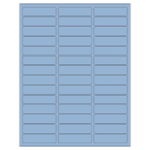 2.625" x 0.75"  Sheet Label