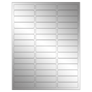 2.625" x 0.75"  Sheet Label