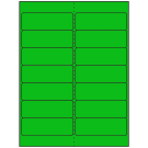 4" x 1.33"  Sheet Label