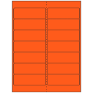 4" x 1.33"  Sheet Label